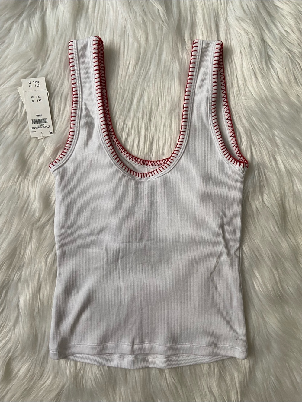 bra-free coastal graphic scoopneck tank - Picture 12 of 14